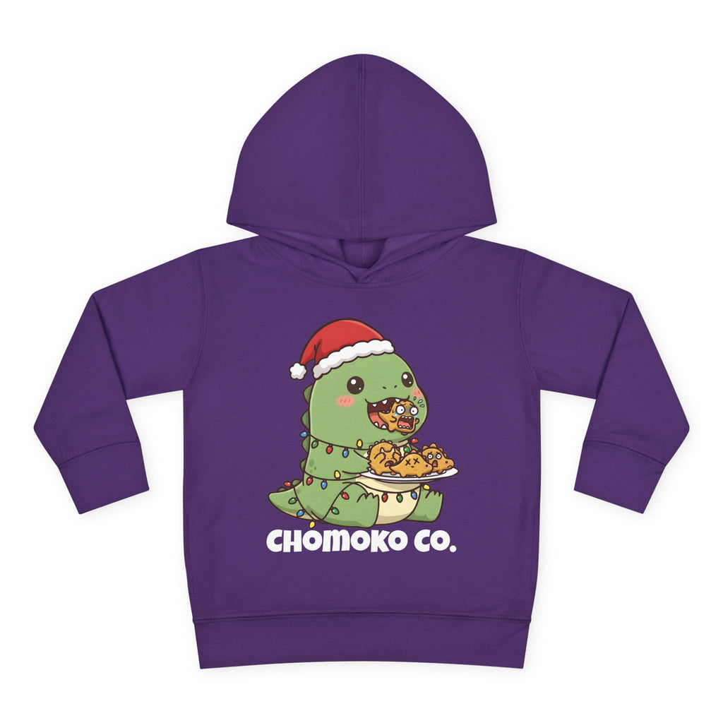 Tatsu with Christmas lights Toddler Pullover Fleece Hoodie