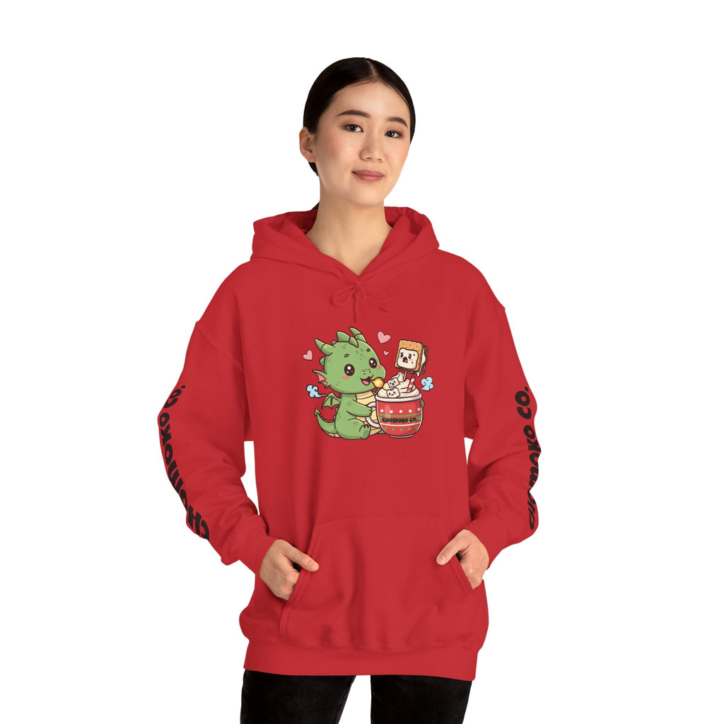 Koda eating Sugar cookies Unisex Heavy Blend™ Hooded Sweatshirt