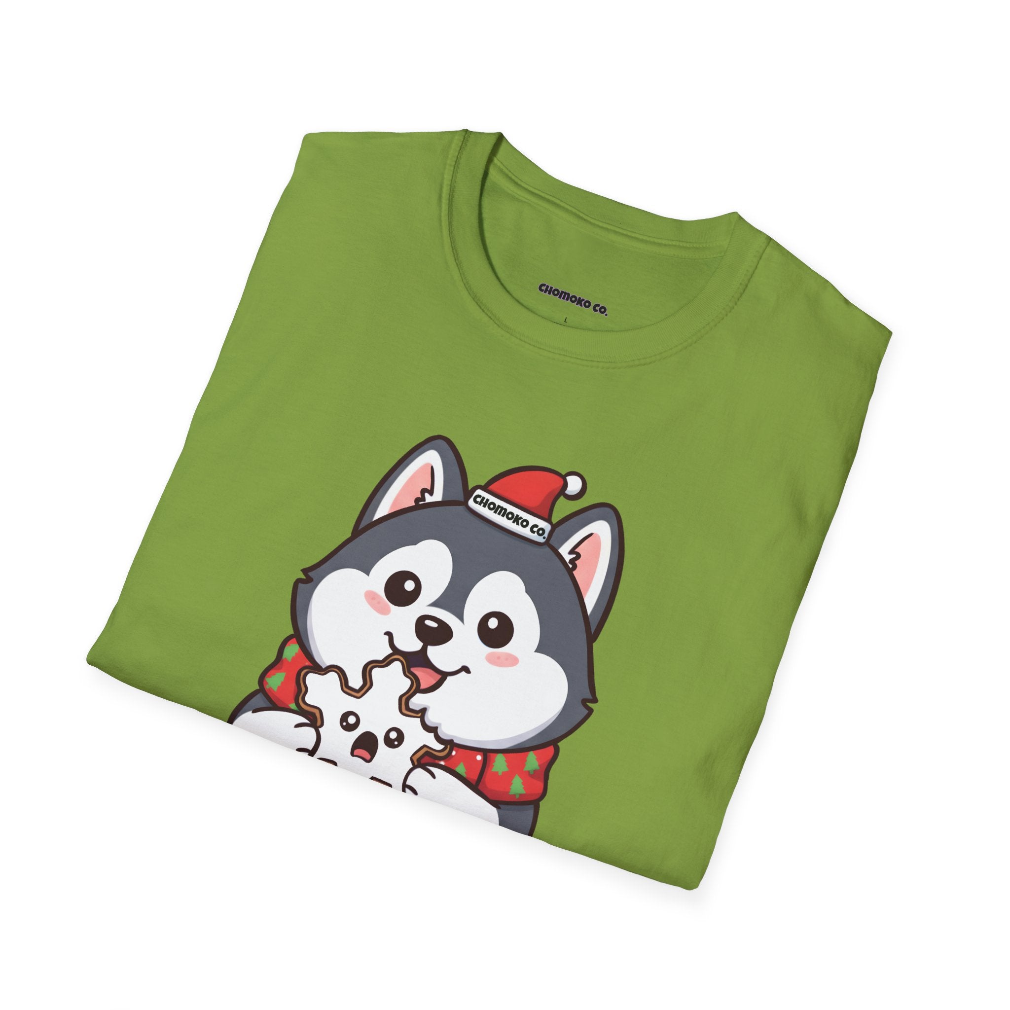 Koda eating Sugar cookies Unisex Softstyle T-Shirt