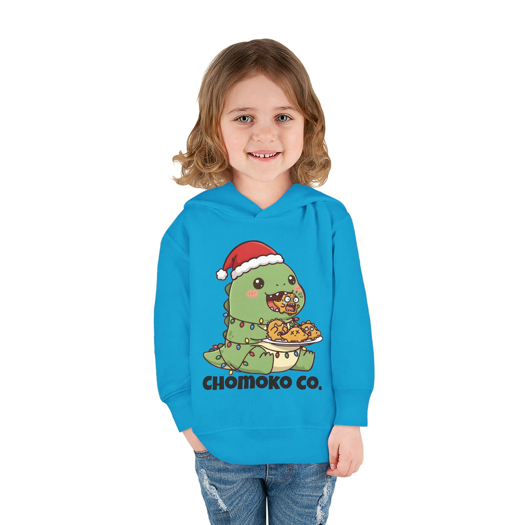 Tatsu with Christmas lights Toddler Pullover Fleece Hoodie