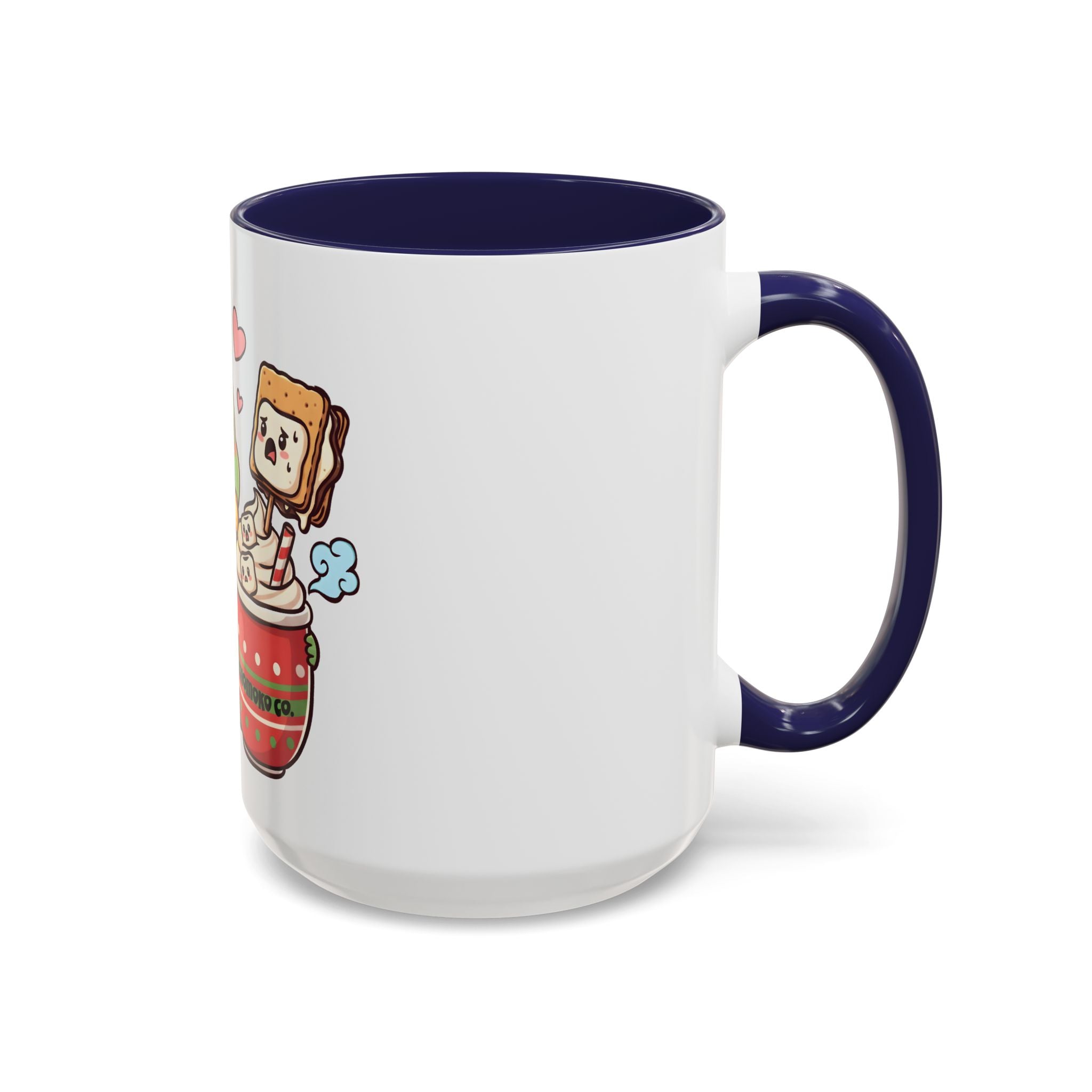 Rinzu drinking Hot chocolate Accent Coffee Mug (11, 15oz)