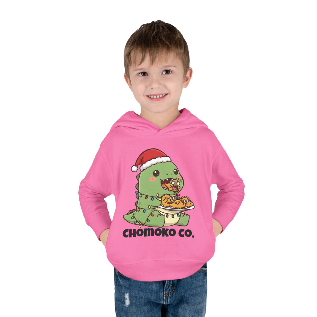 Tatsu with Christmas lights Toddler Pullover Fleece Hoodie