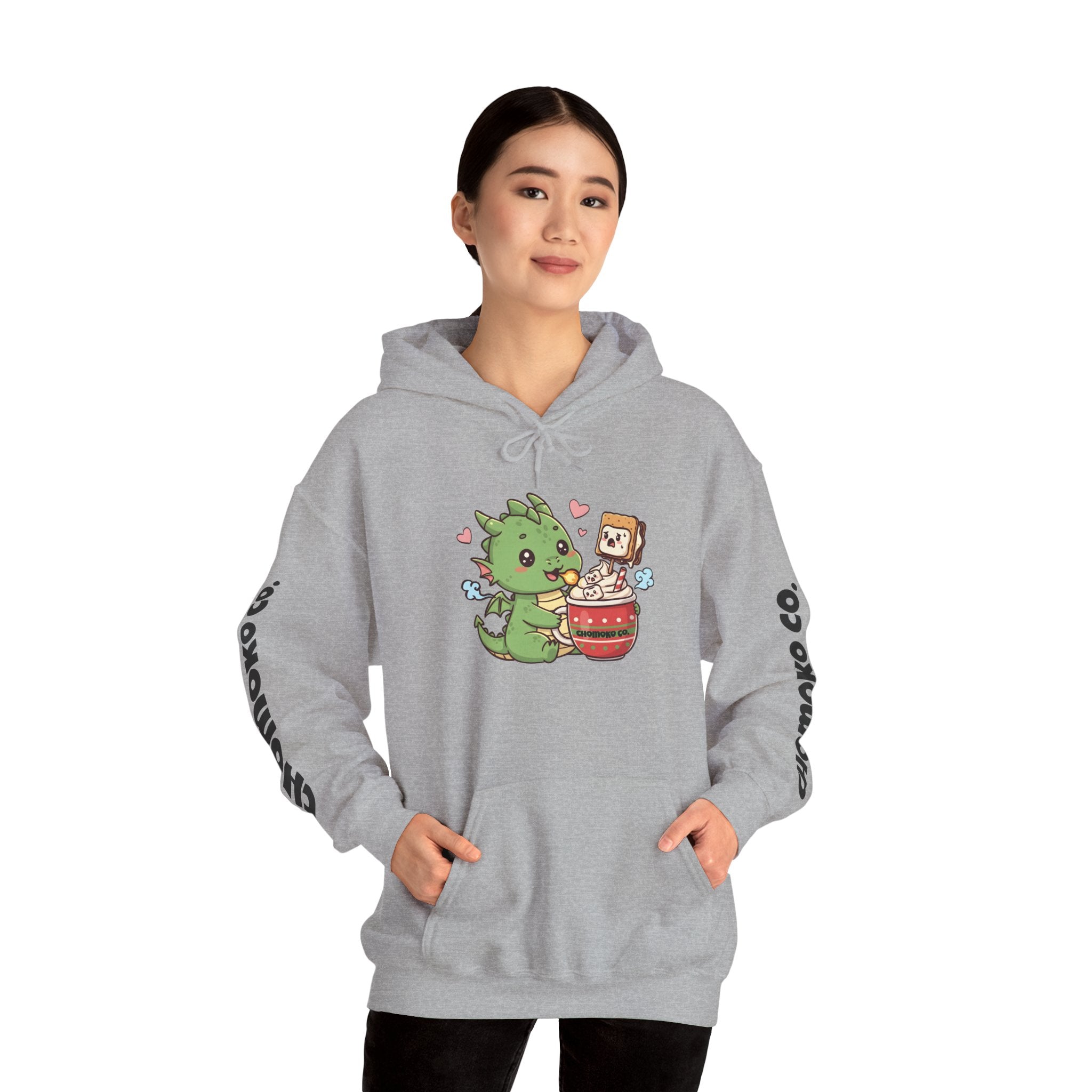 Koda eating Sugar cookies Unisex Heavy Blend™ Hooded Sweatshirt