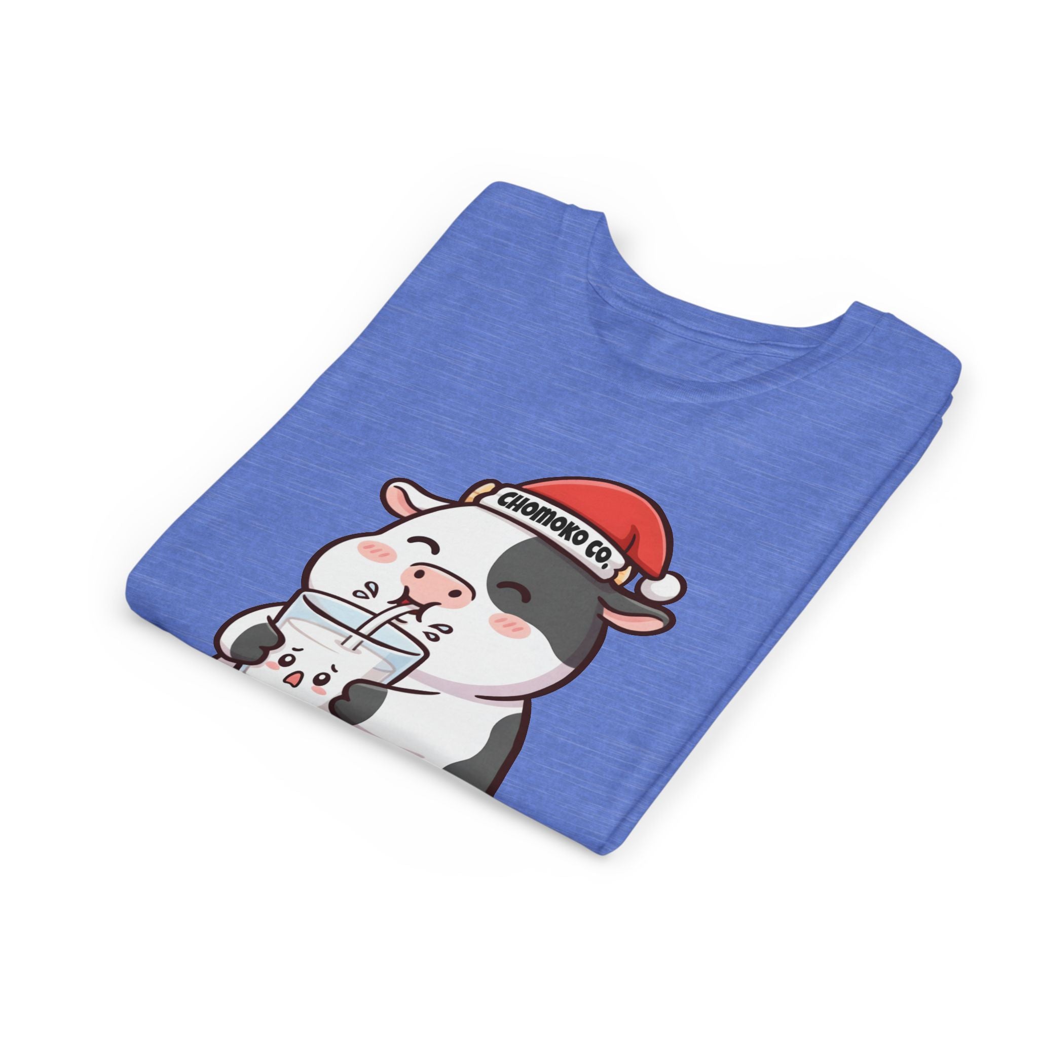 Kolby with Santa hat Youth Short Sleeve Tee