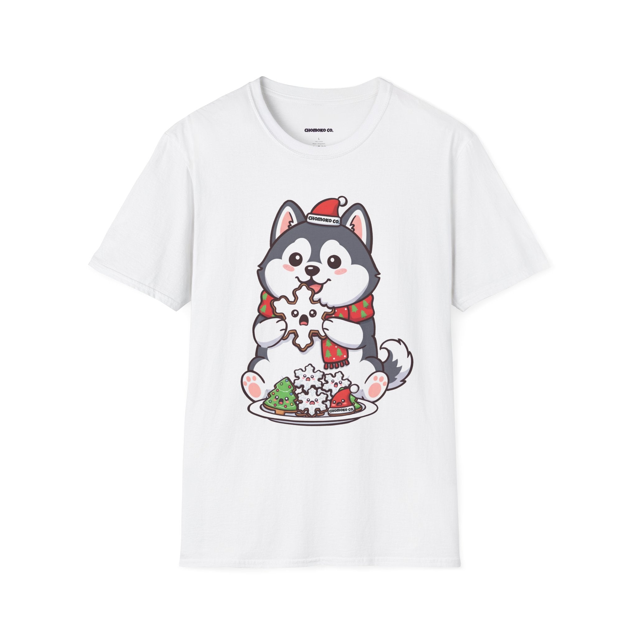 Koda eating Sugar cookies Unisex Softstyle T-Shirt