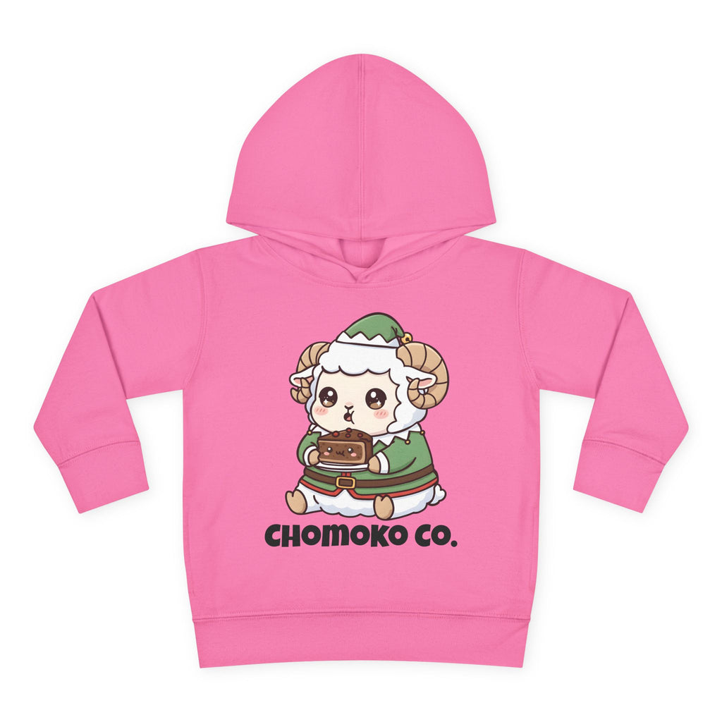 Bashi in an elf costume Toddler Pullover Fleece Hoodie