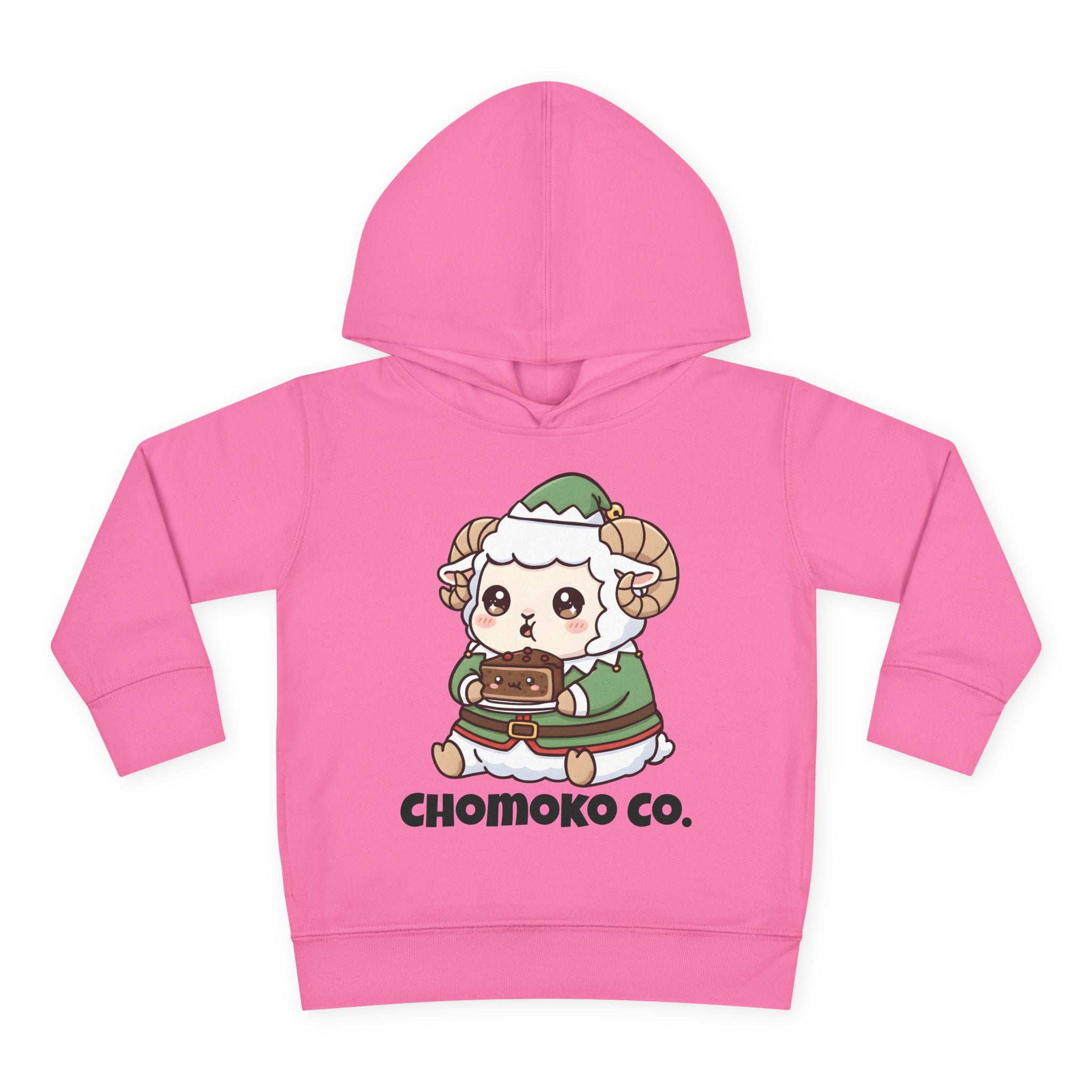 Bashi in an elf costume Toddler Pullover Fleece Hoodie