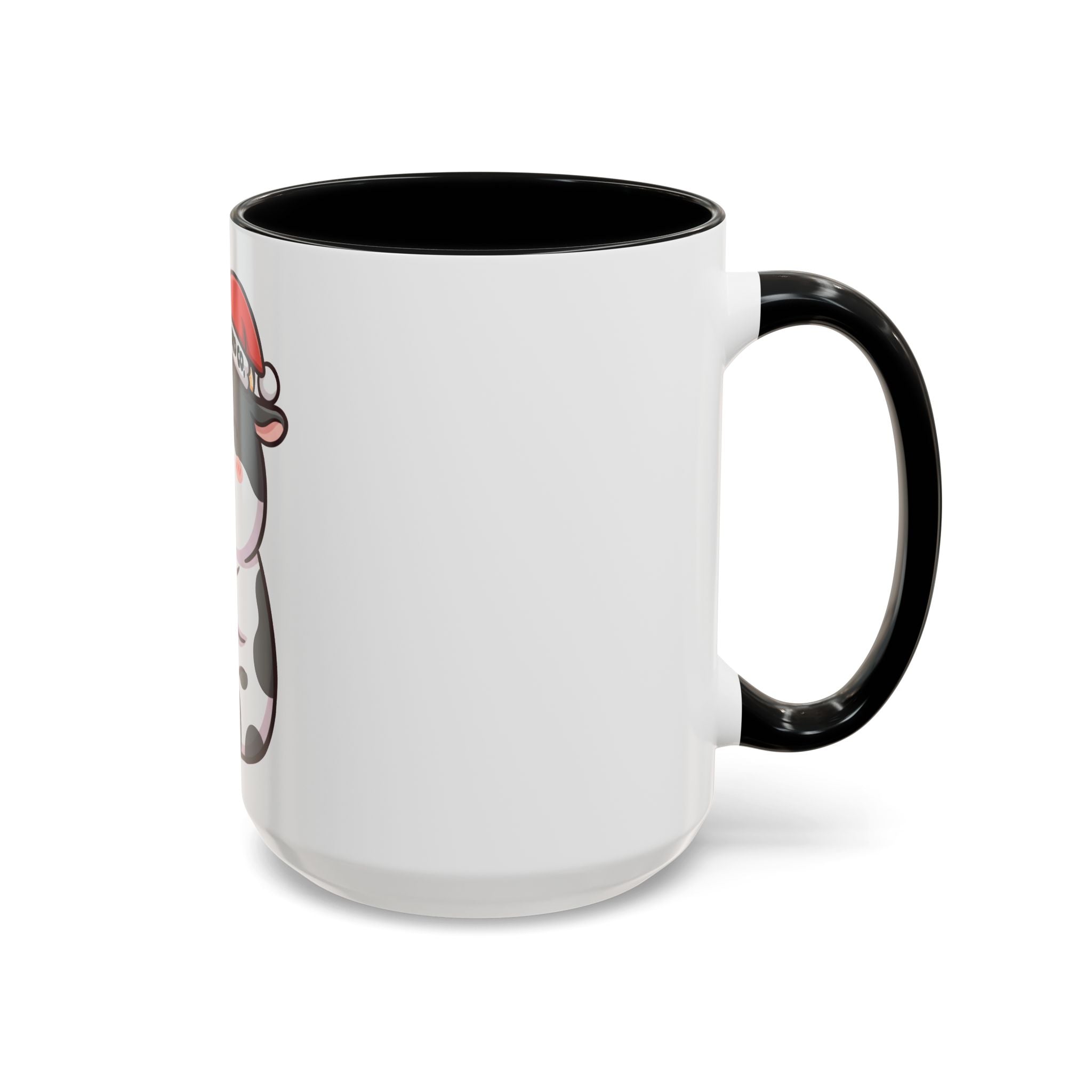 Kolby with Santa hat Accent Coffee Mug (11, 15oz)