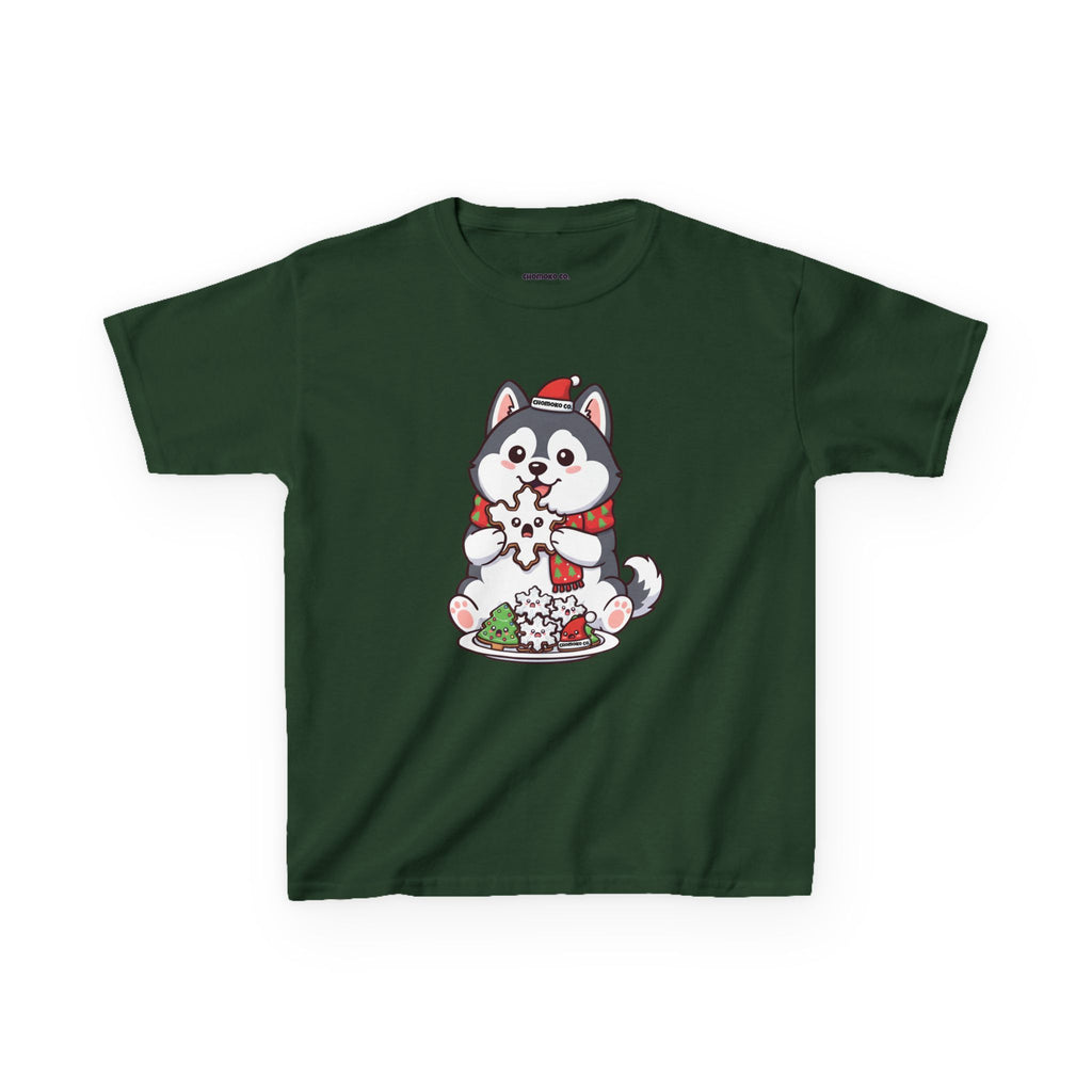 Koda eating Sugar cookies Kids Heavy Cotton™ Tee