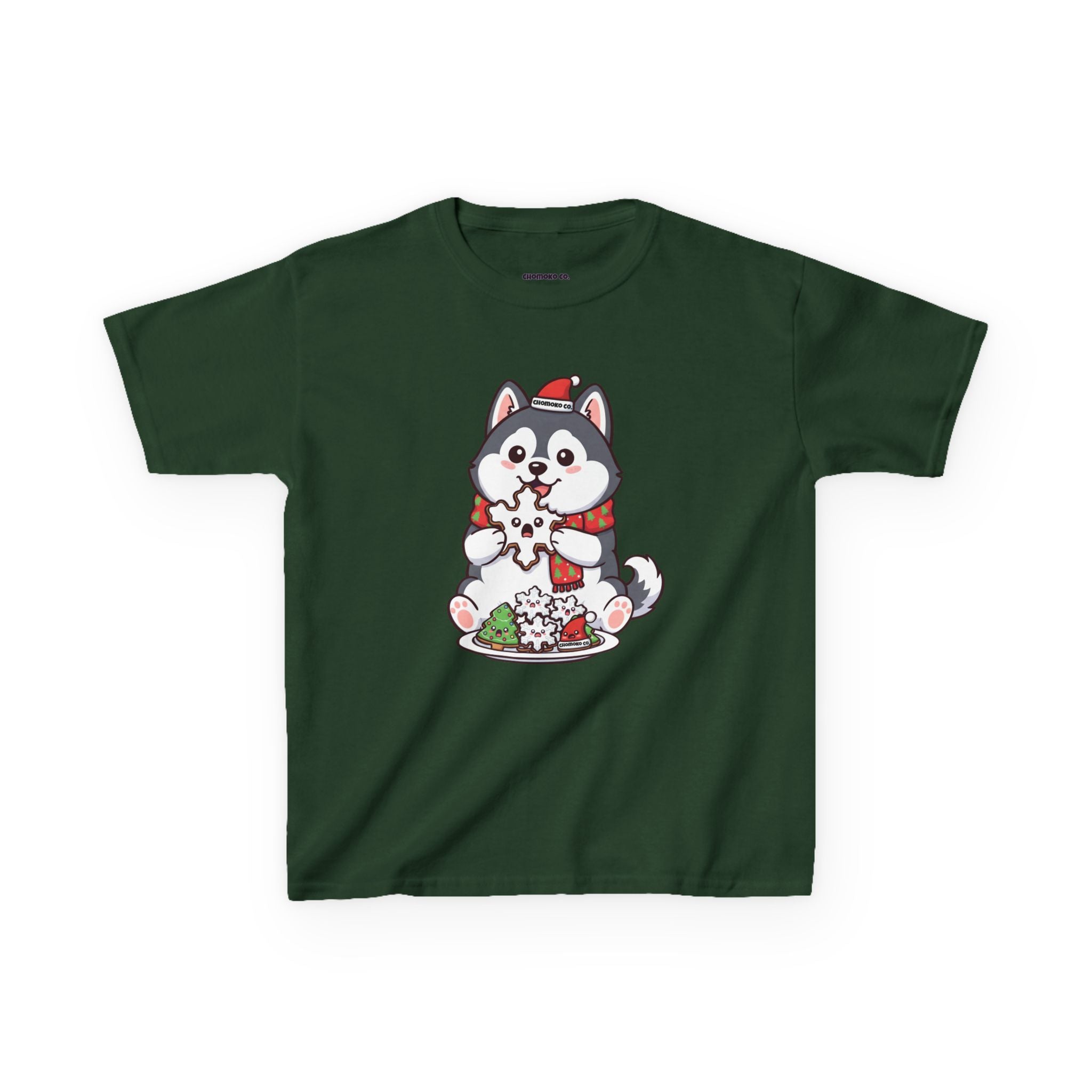 Koda eating Sugar cookies Kids Heavy Cotton™ Tee