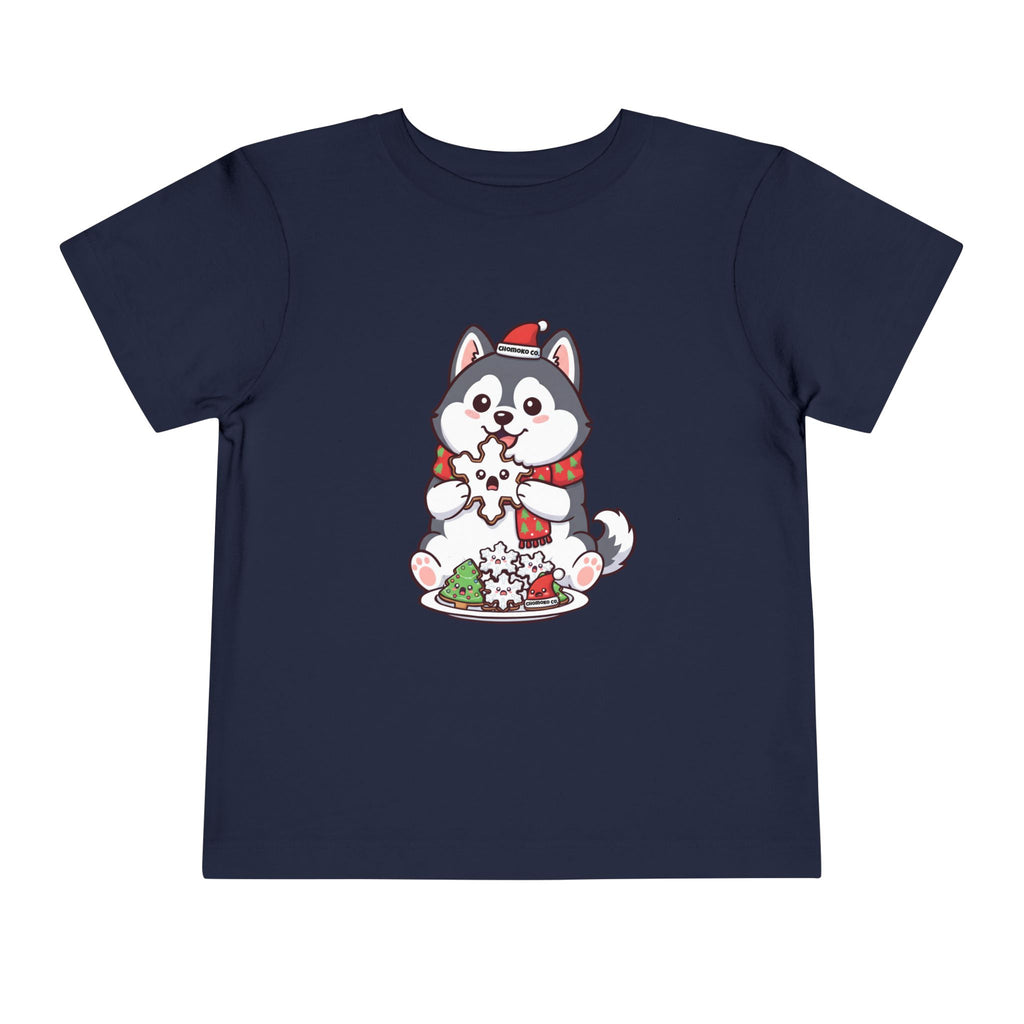 Koda eating Sugar cookies Toddler Short Sleeve Tee