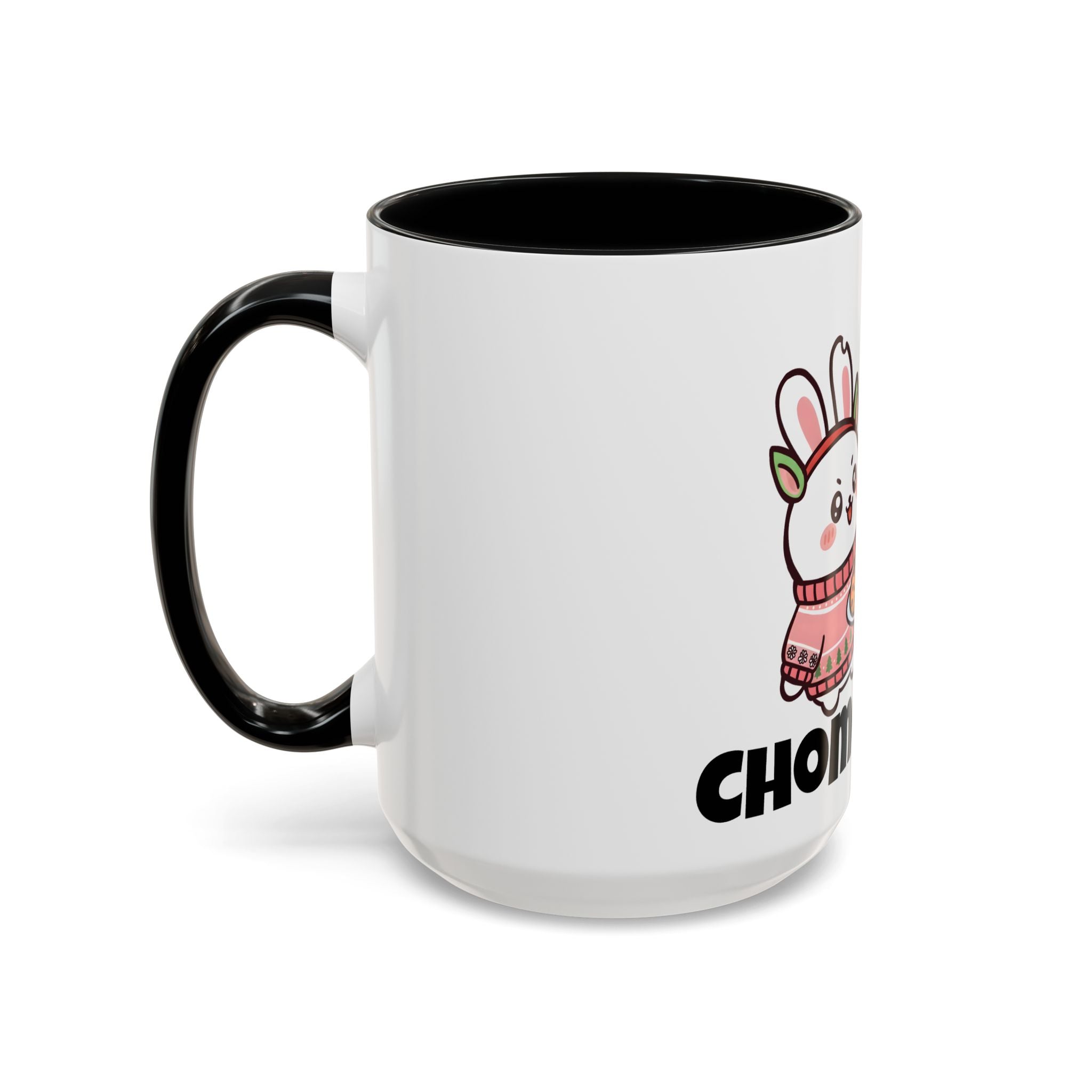 Chomoko and santa Oji Accent Coffee Mug (11, 15oz)