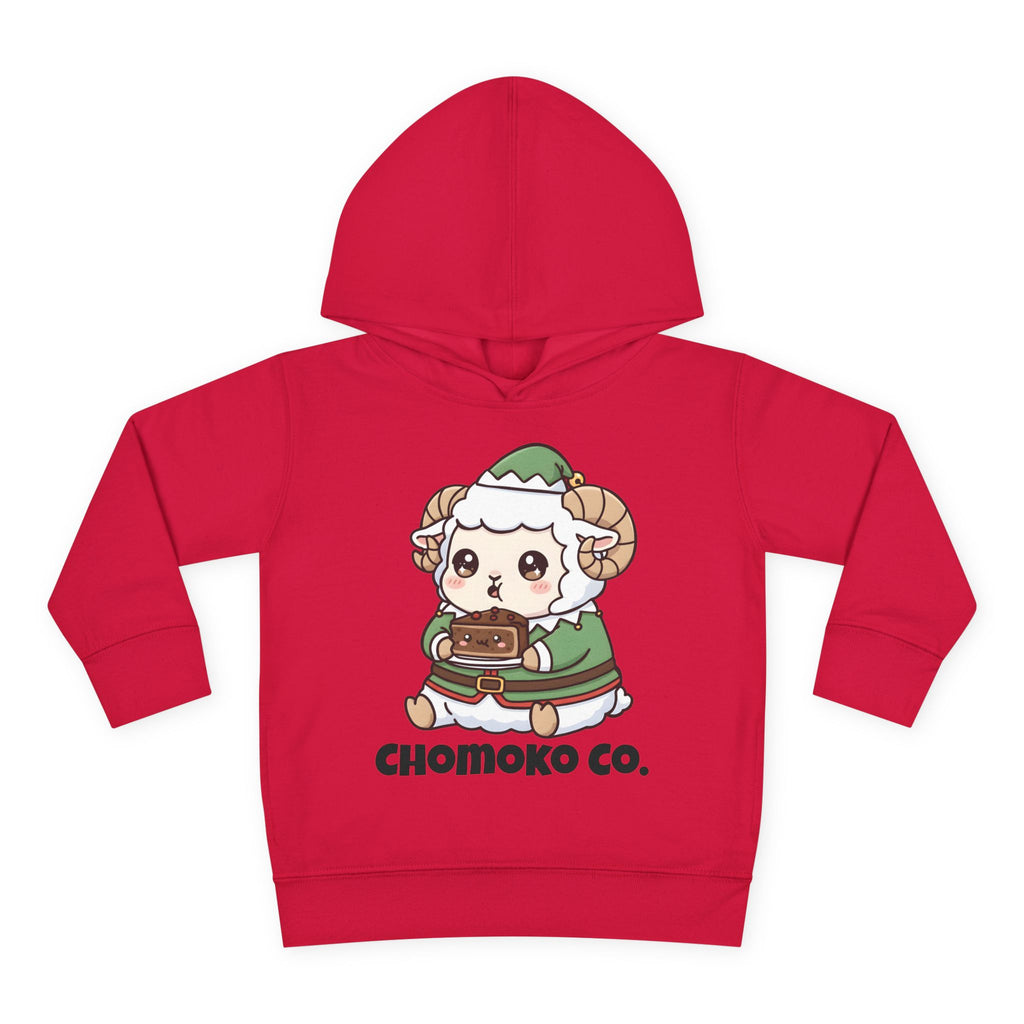 Bashi in an elf costume Toddler Pullover Fleece Hoodie