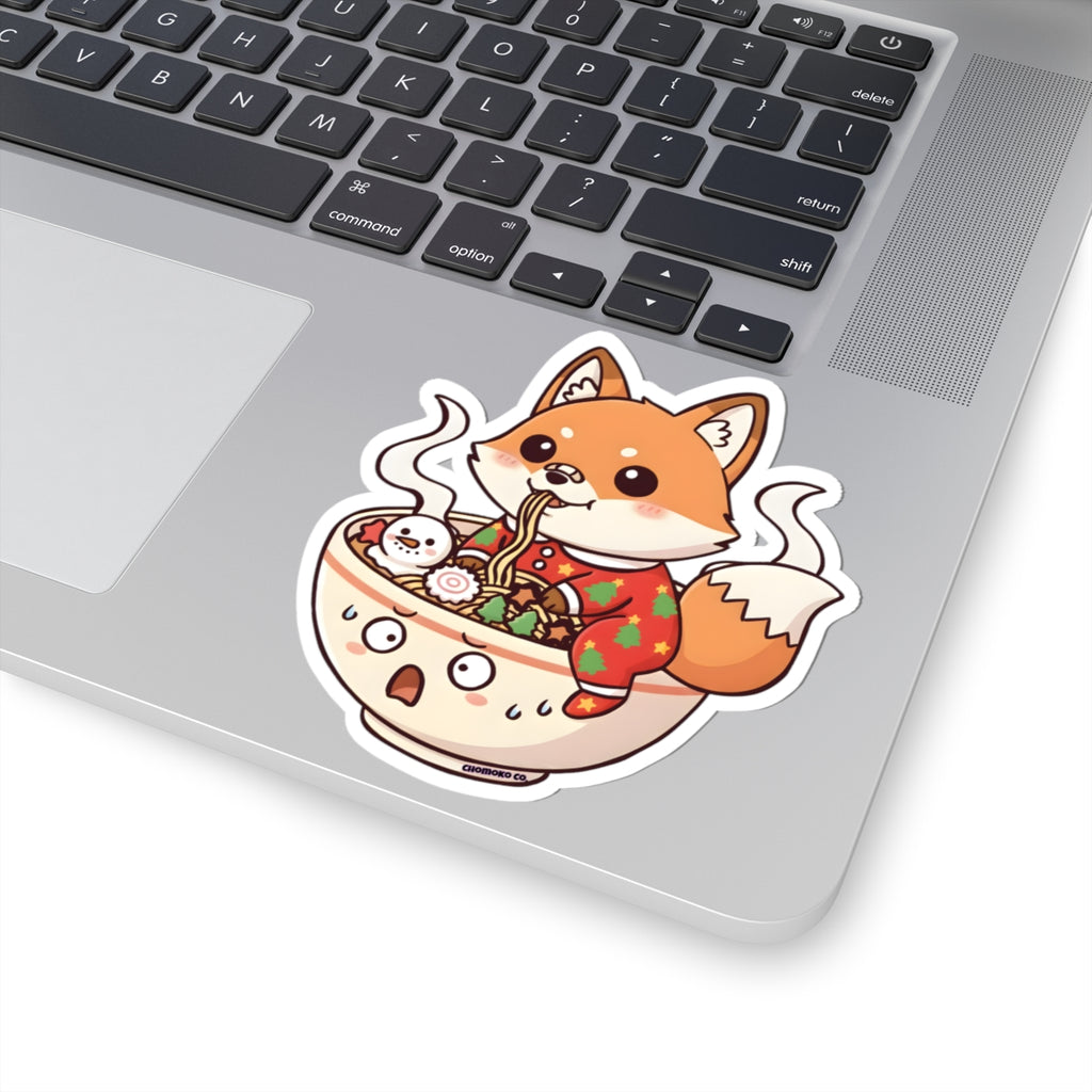 Sumi in Christmas pajamas Kiss-Cut Sticker