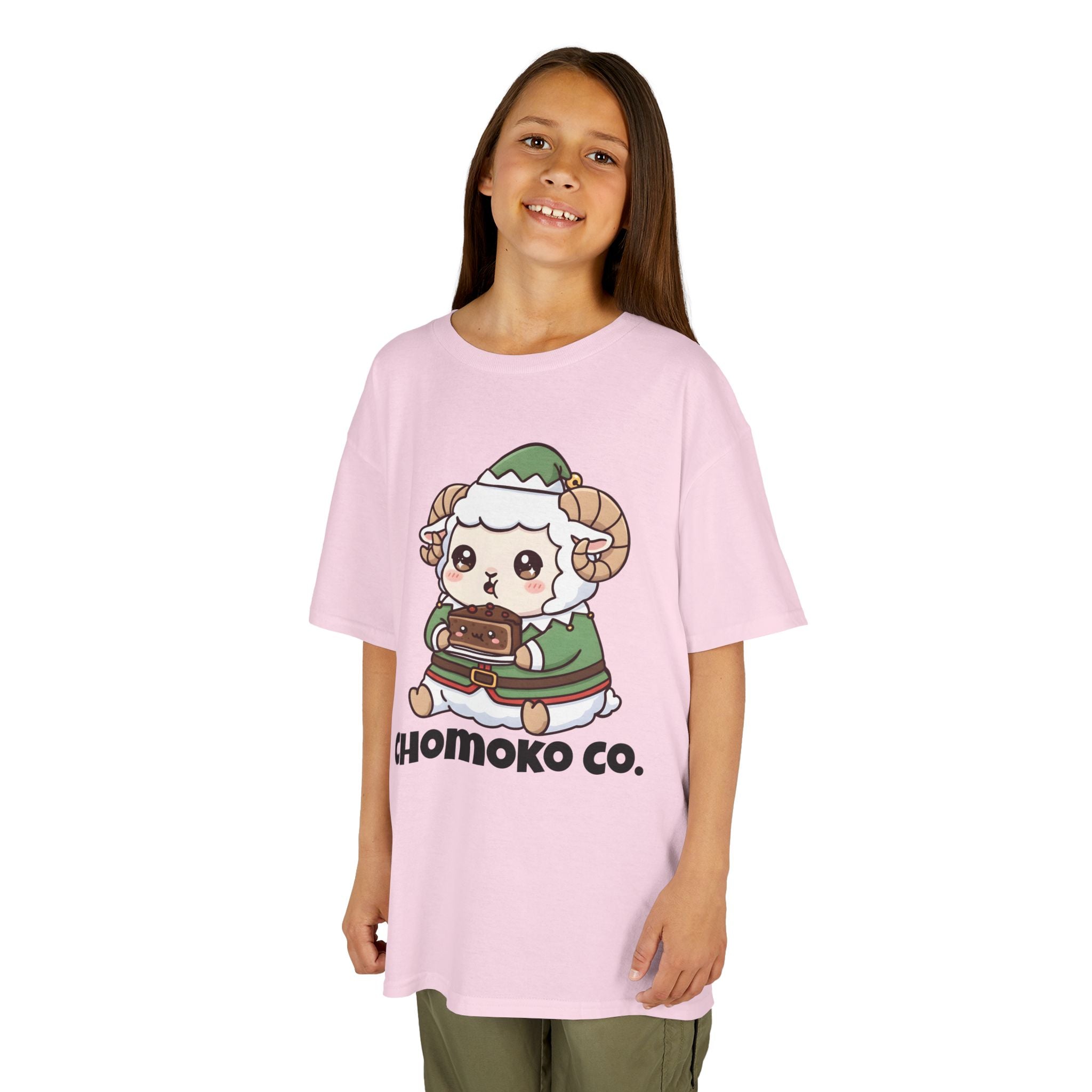 Bashi in an elf costume Kids Heavy Cotton™ Tee