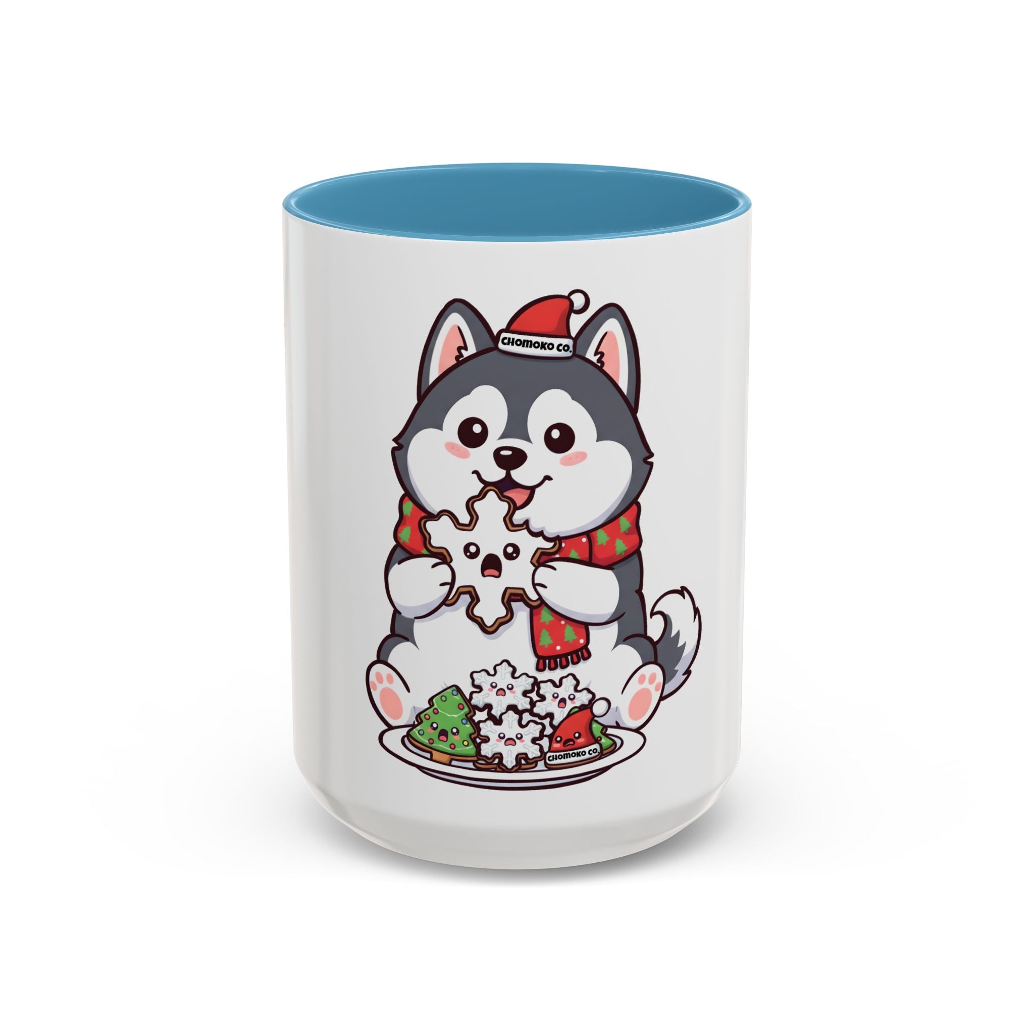 Koda eating Sugar cookies Accent Coffee Mug (11, 15oz)