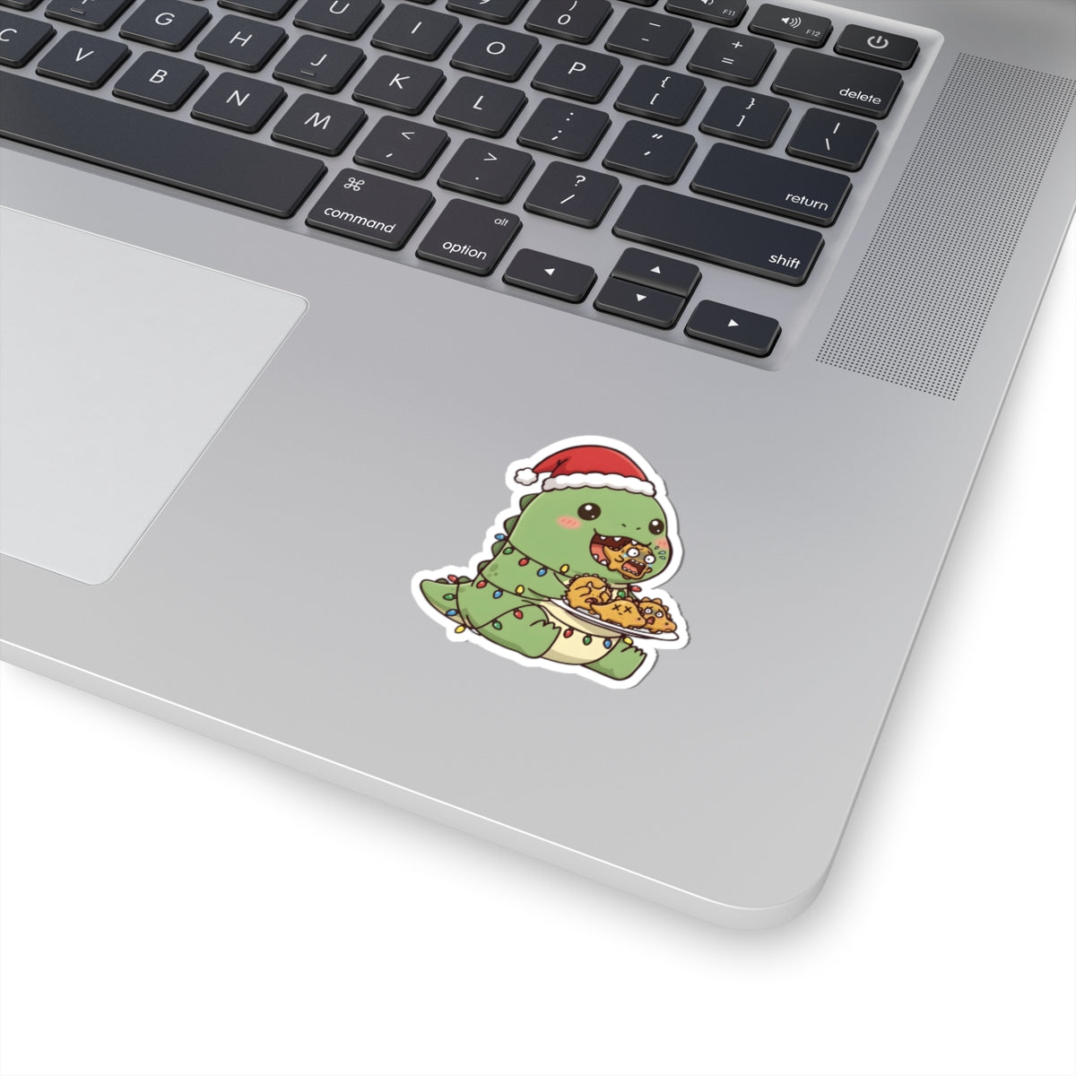Tatsu with Christmas lights Kiss-Cut Sticker