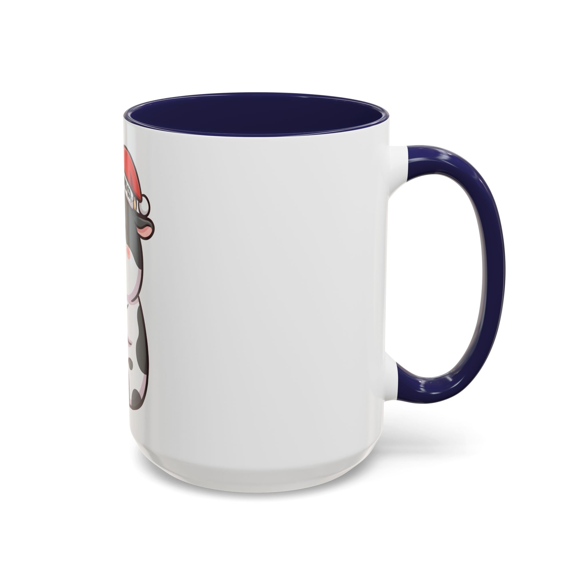 Kolby with Santa hat Accent Coffee Mug (11, 15oz)