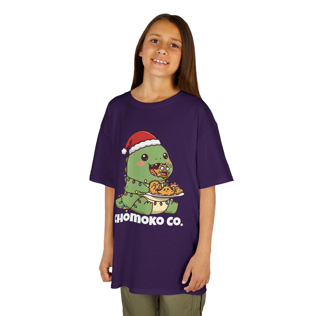 Tatsu with Christmas lights Kids Heavy Cotton™ Tee