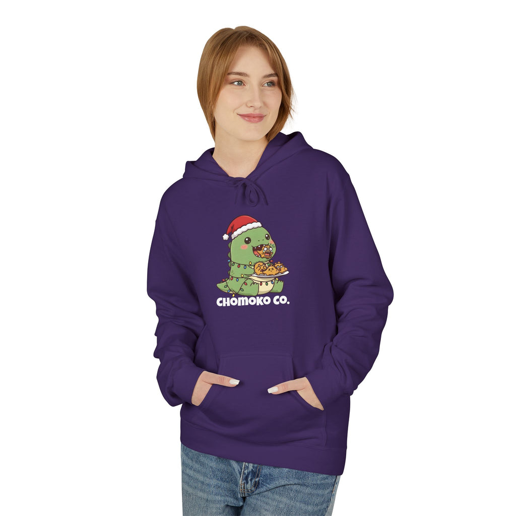 Tatsu with Christmas lights Unisex Midweight Softstyle Fleece Hoodie