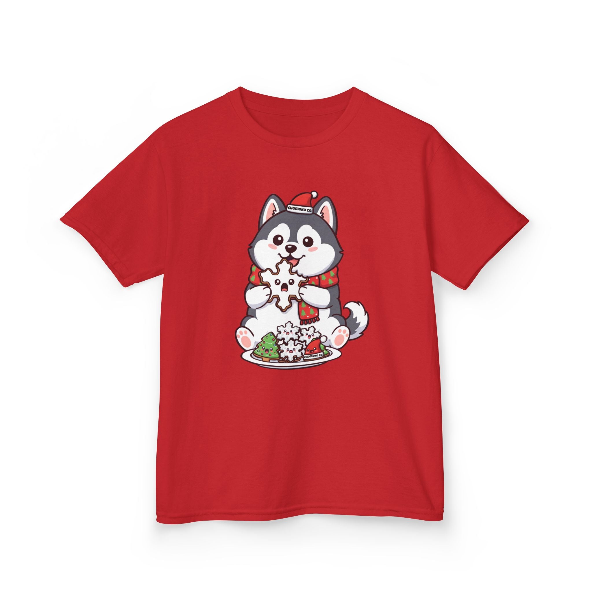 Koda eating Sugar cookies Kids Heavy Cotton™ Tee