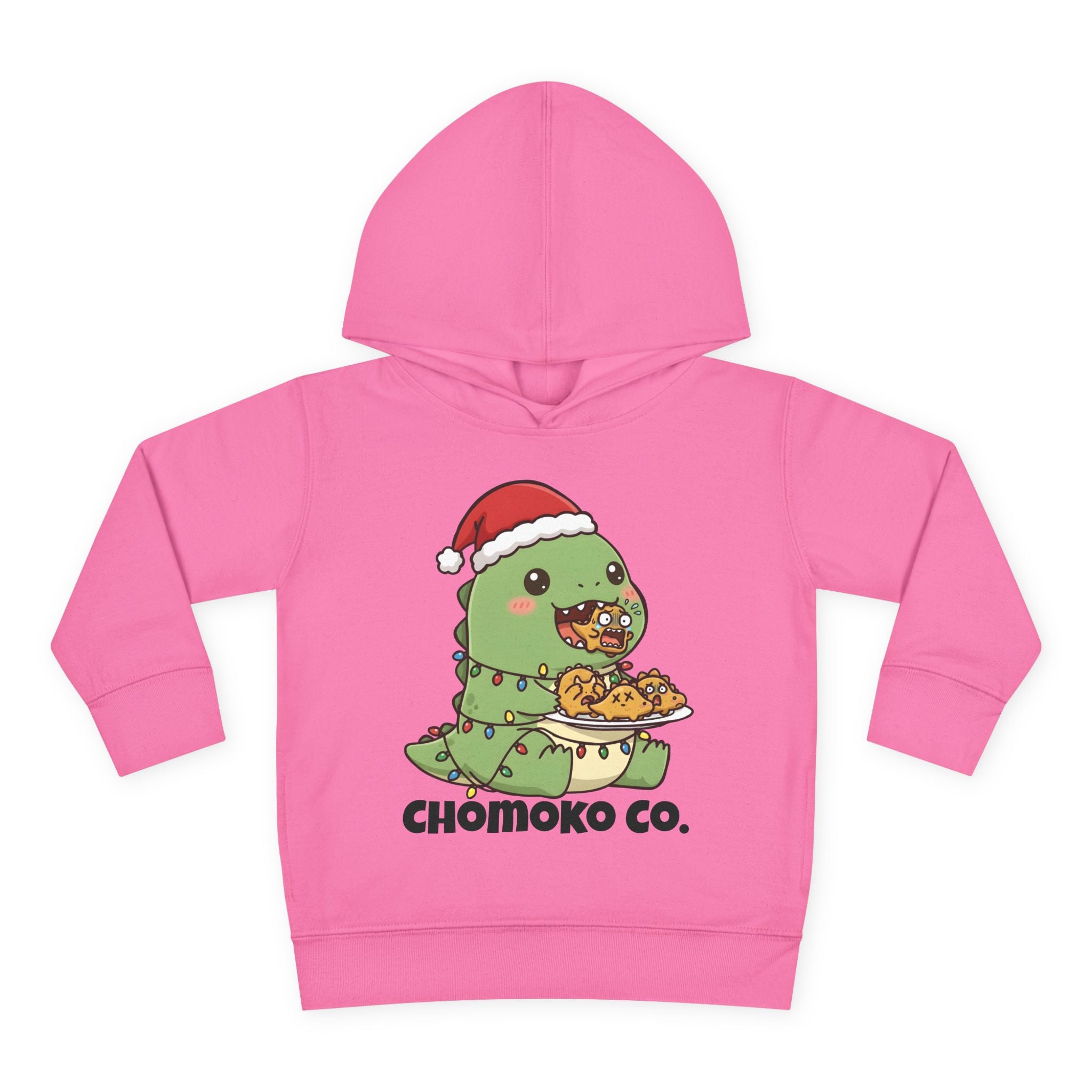 Tatsu with Christmas lights Toddler Pullover Fleece Hoodie