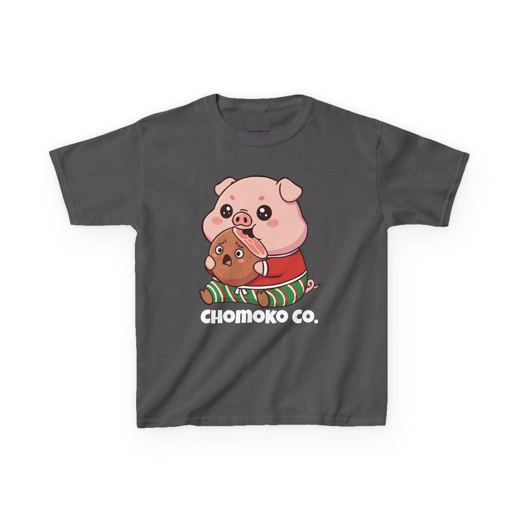 Okui in Christmas pajamas Kids Heavy Cotton™ Tee