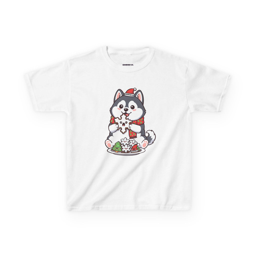 Koda eating Sugar cookies Kids Heavy Cotton™ Tee