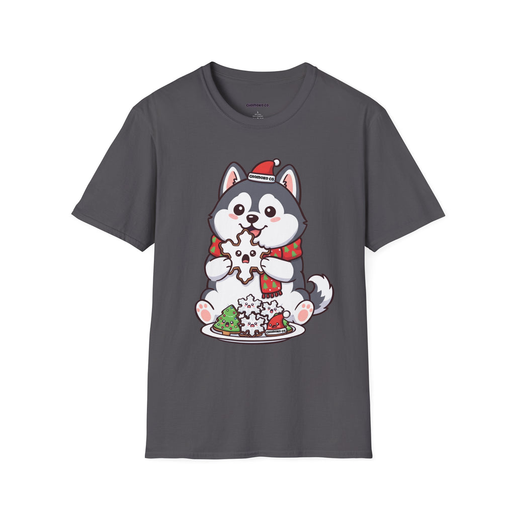 Koda eating Sugar cookies Unisex Softstyle T-Shirt