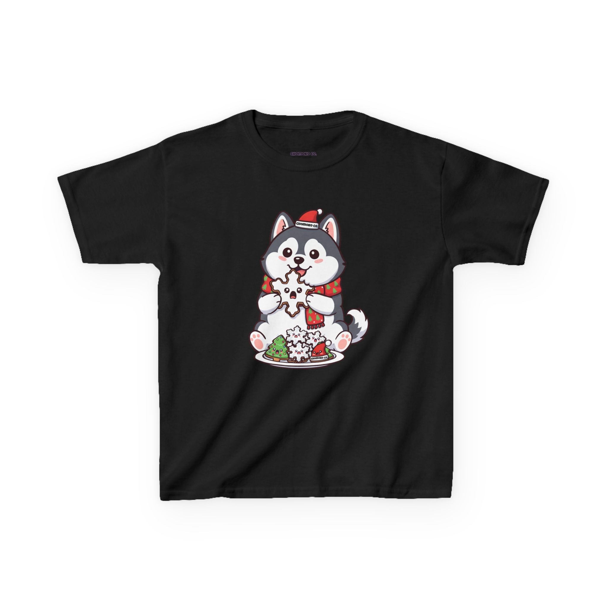 Koda eating Sugar cookies Kids Heavy Cotton™ Tee