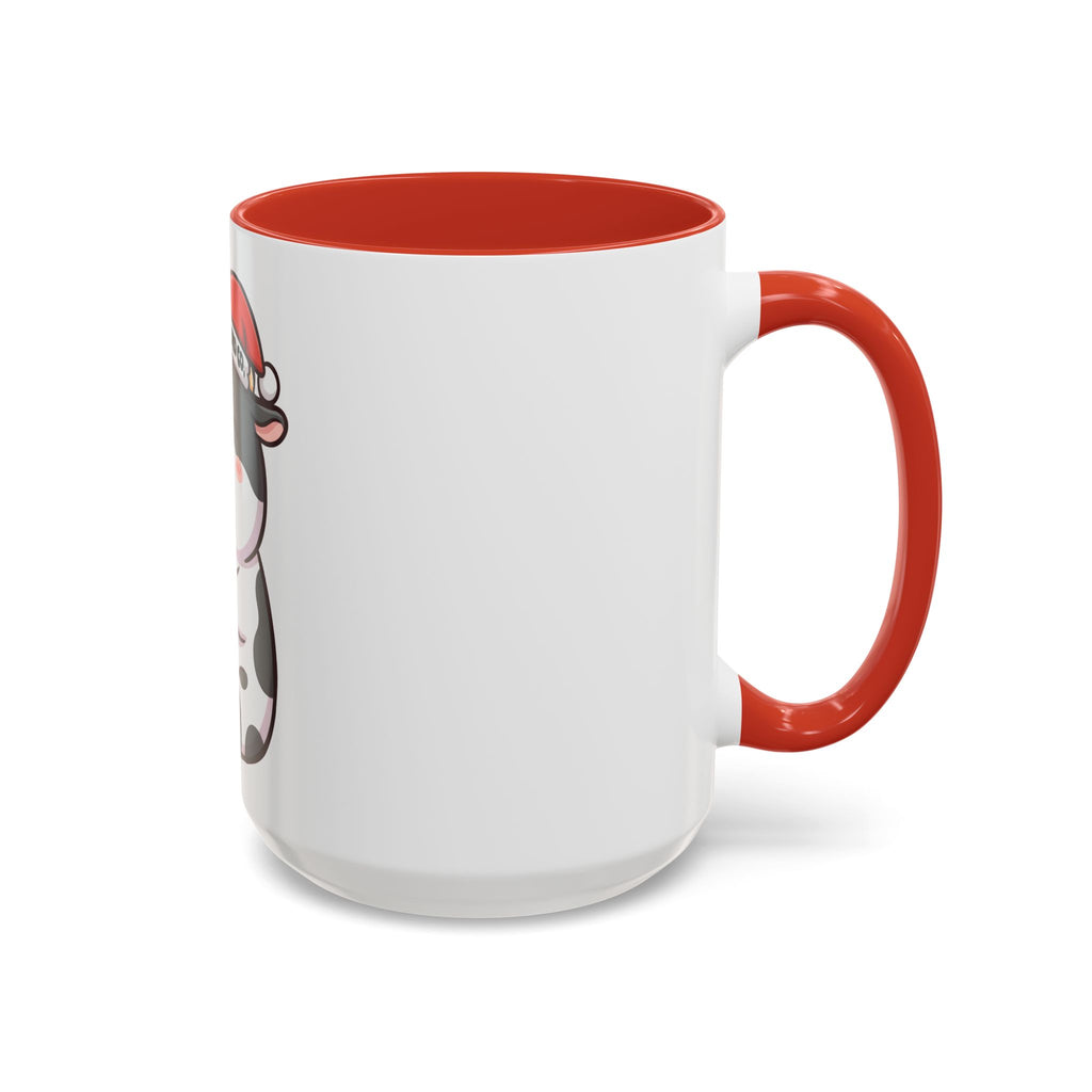 Kolby with Santa hat Accent Coffee Mug (11, 15oz)