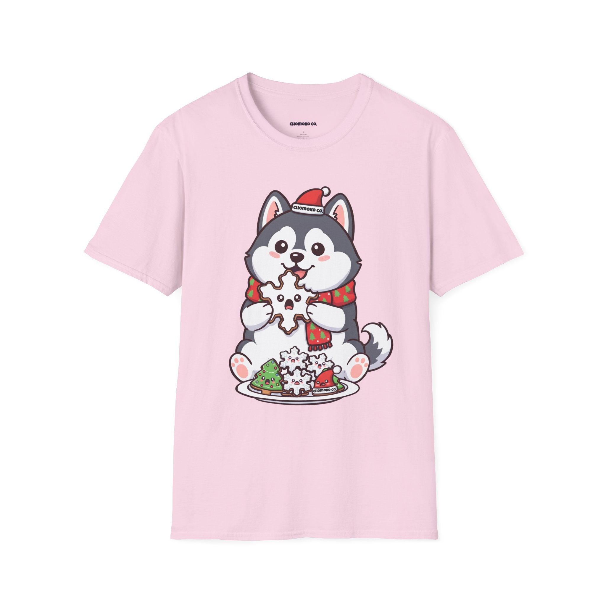 Koda eating Sugar cookies Unisex Softstyle T-Shirt