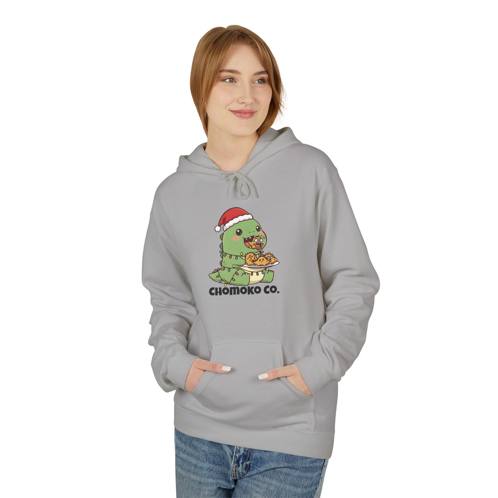 Tatsu with Christmas lights Unisex Midweight Softstyle Fleece Hoodie