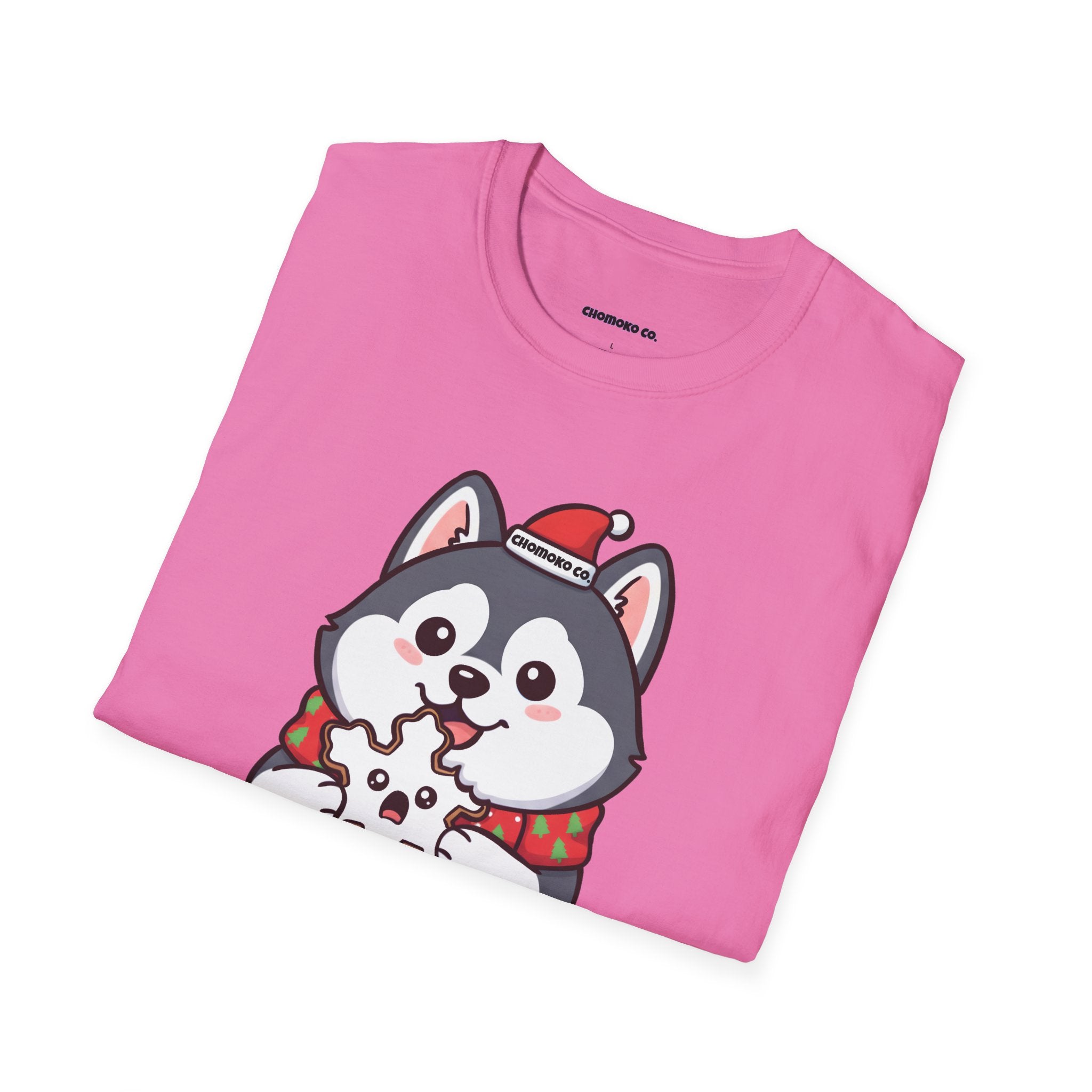 Koda eating Sugar cookies Unisex Softstyle T-Shirt
