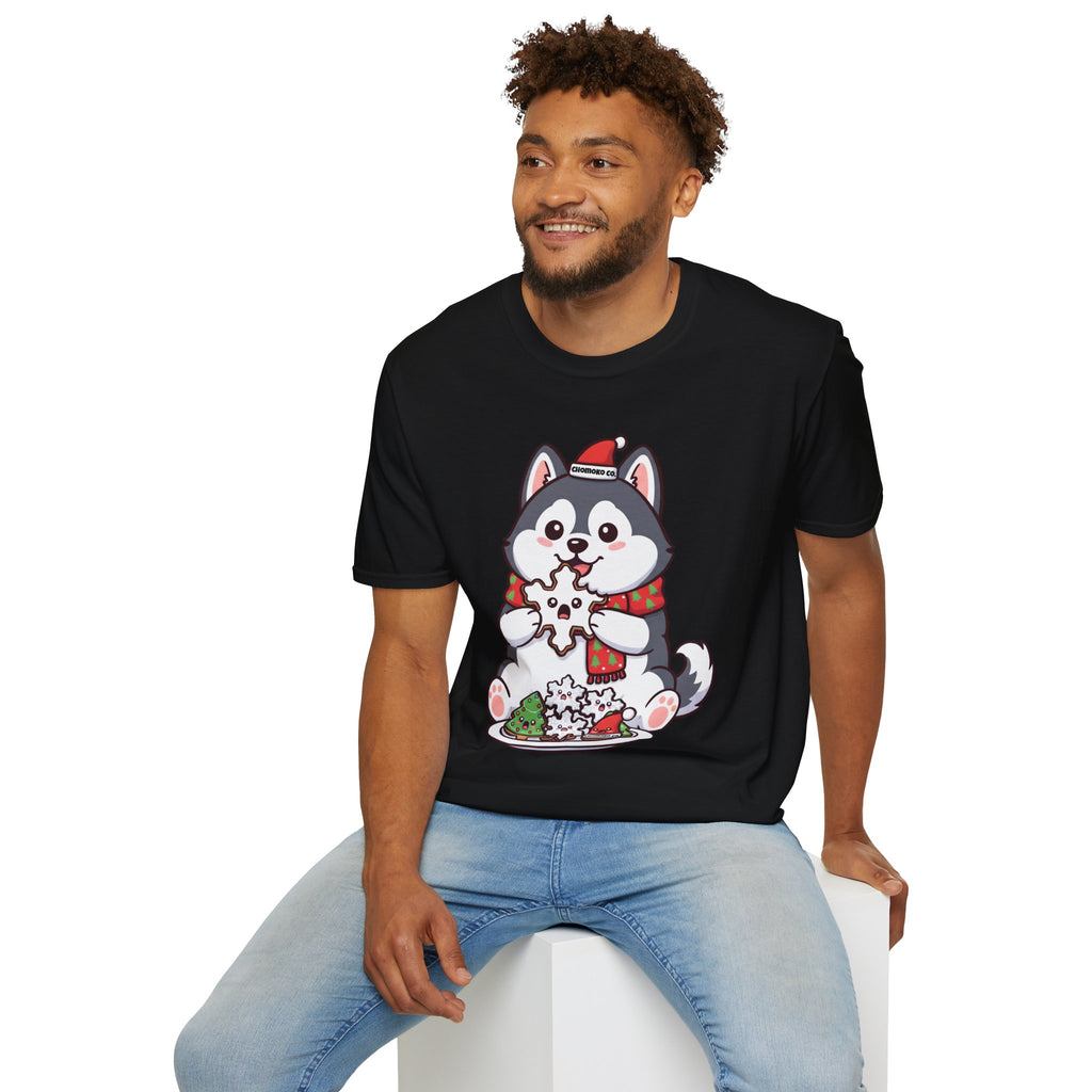 Koda eating Sugar cookies Unisex Softstyle T-Shirt