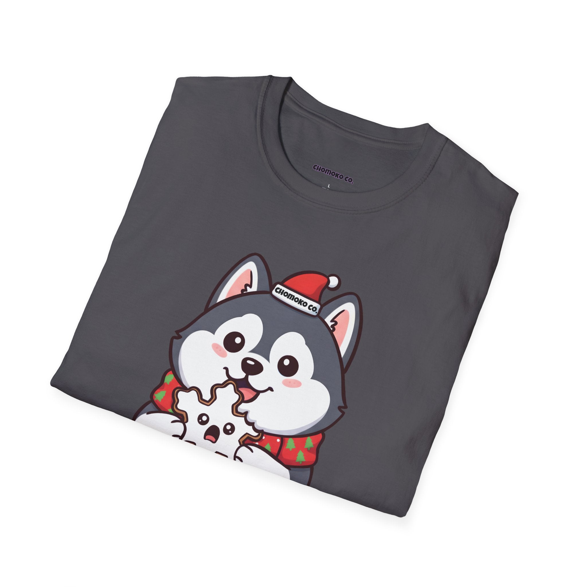 Koda eating Sugar cookies Unisex Softstyle T-Shirt