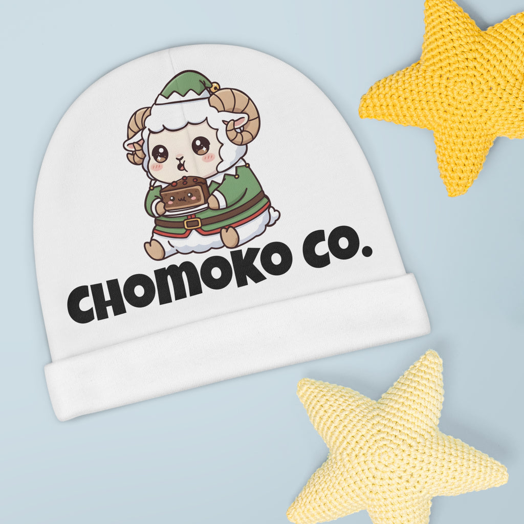 Bashi in an elf costume Baby Beanie