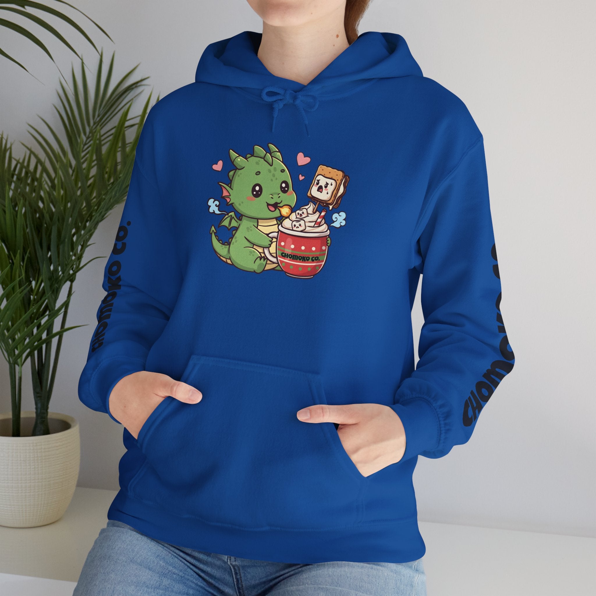 Koda eating Sugar cookies Unisex Heavy Blend™ Hooded Sweatshirt