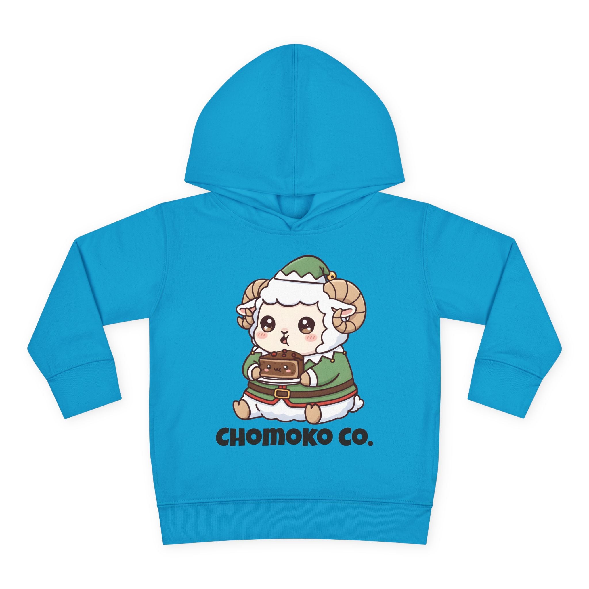 Bashi in an elf costume Toddler Pullover Fleece Hoodie