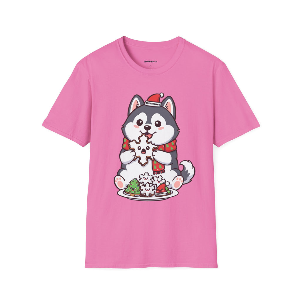 Koda eating Sugar cookies Unisex Softstyle T-Shirt
