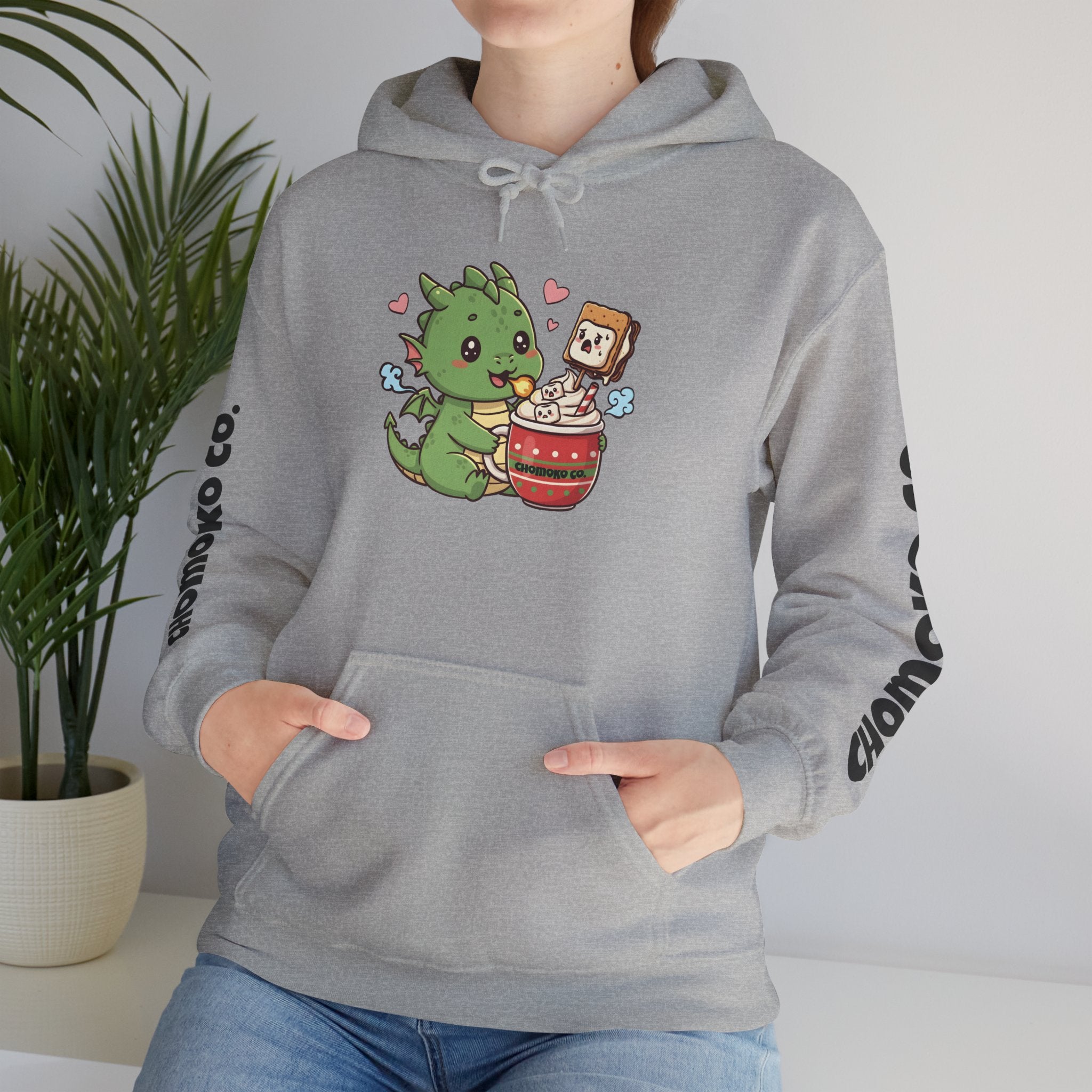 Koda eating Sugar cookies Unisex Heavy Blend™ Hooded Sweatshirt