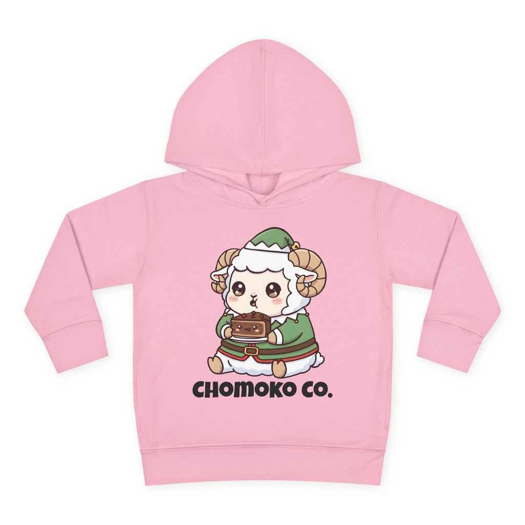 Bashi in an elf costume Toddler Pullover Fleece Hoodie