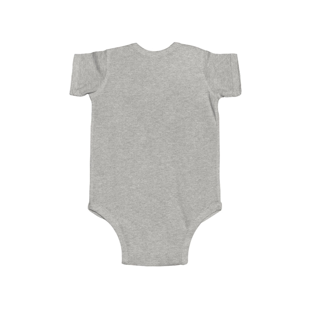 Kolby with Santa hat Infant Fine Jersey Bodysuit