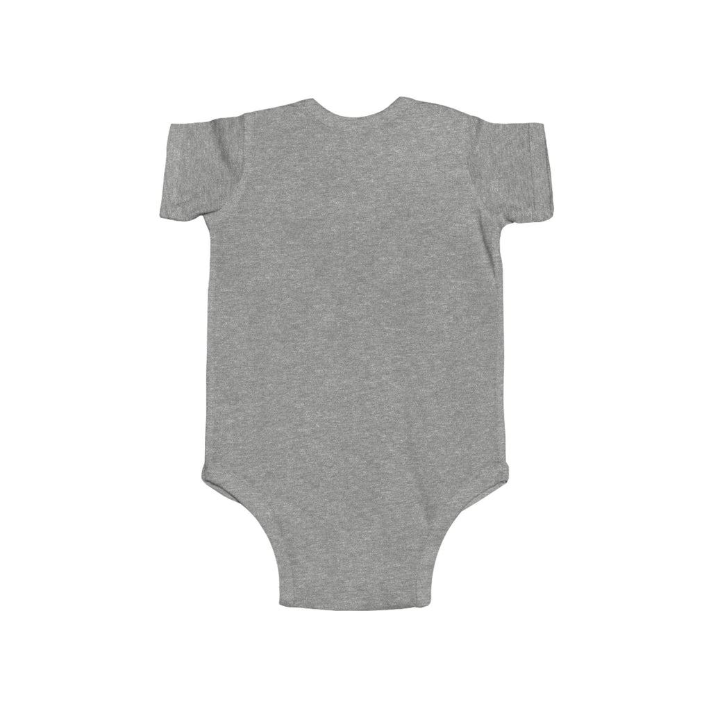 Kolby with Santa hat Infant Fine Jersey Bodysuit