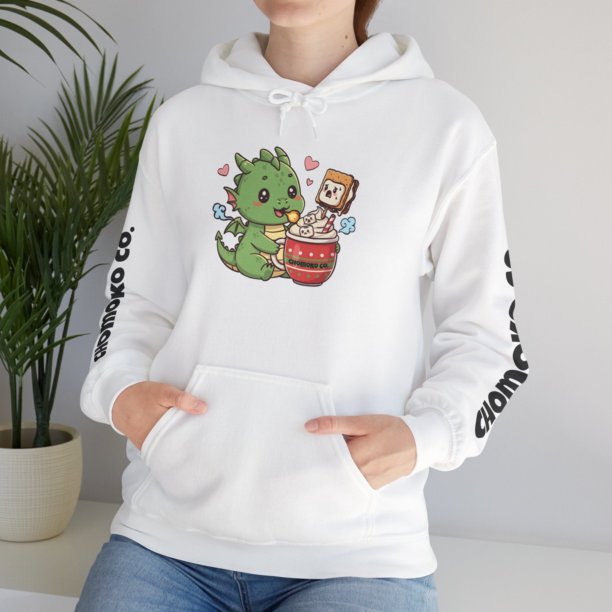 Koda eating Sugar cookies Unisex Heavy Blend™ Hooded Sweatshirt