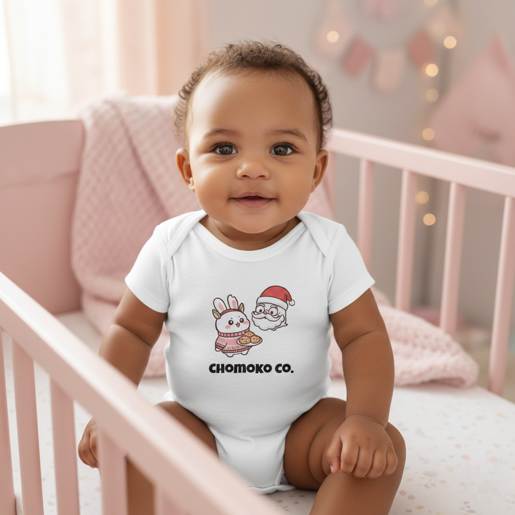 Chomoko and Santa Oji Infant Fine Jersey Bodysuit