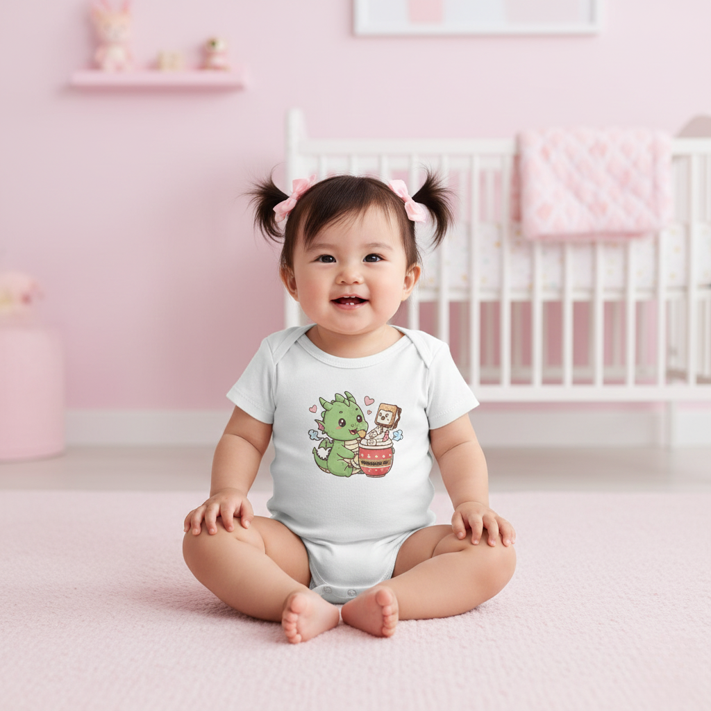 Rinse drinking Hot chocolate Infant Fine Jersey Bodysuit