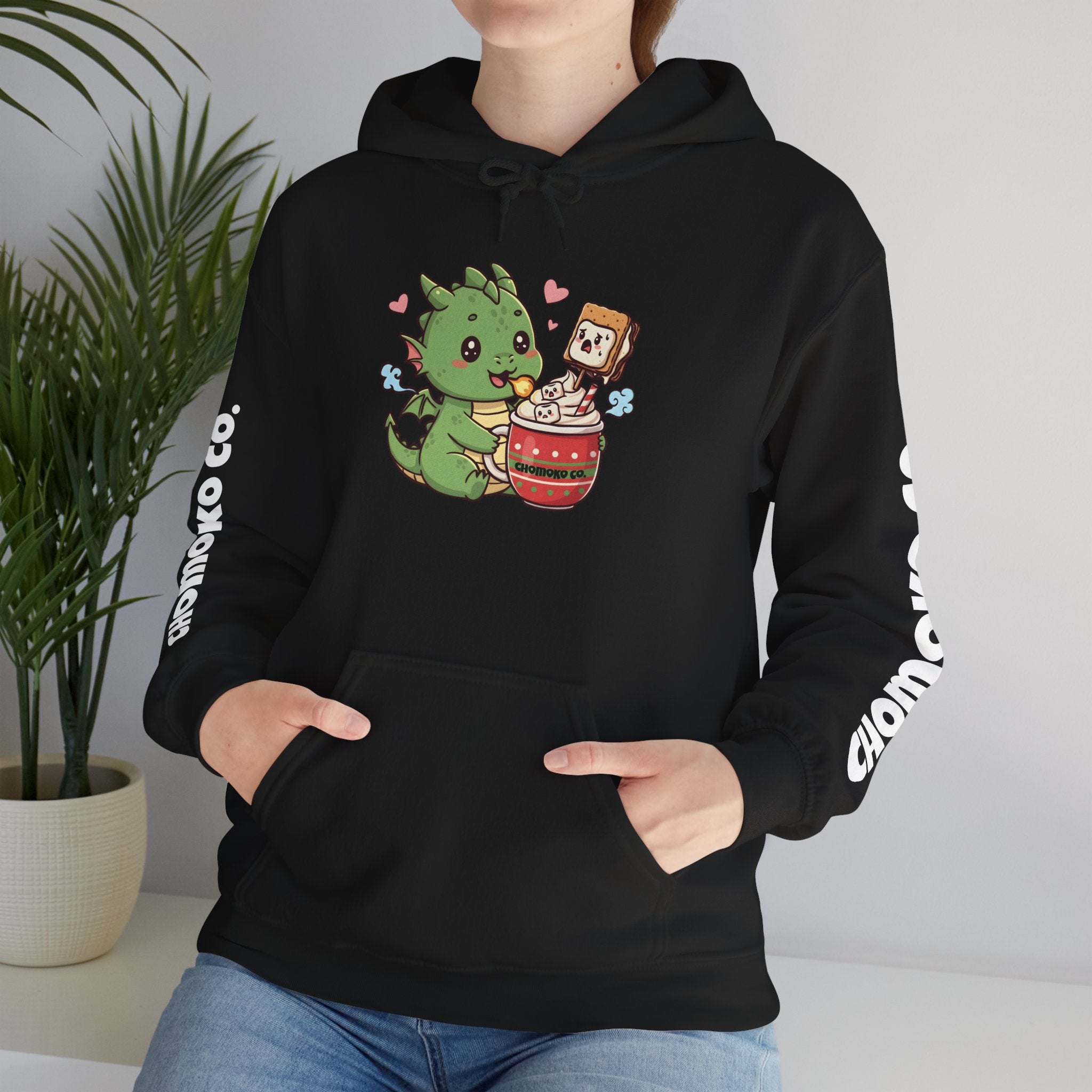 Koda eating Sugar cookies Unisex Heavy Blend™ Hooded Sweatshirt