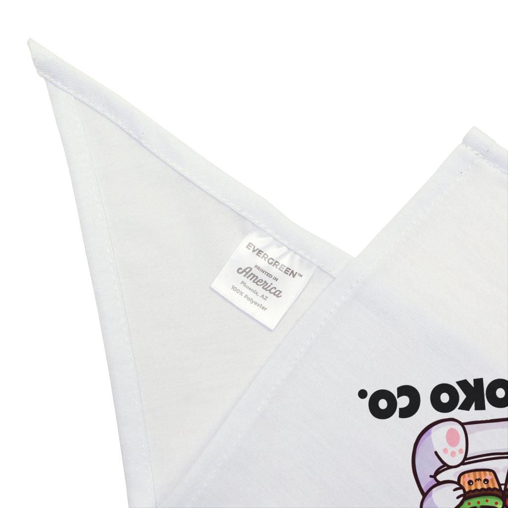 Nori with Christmas Cupcakes Pet Bandana