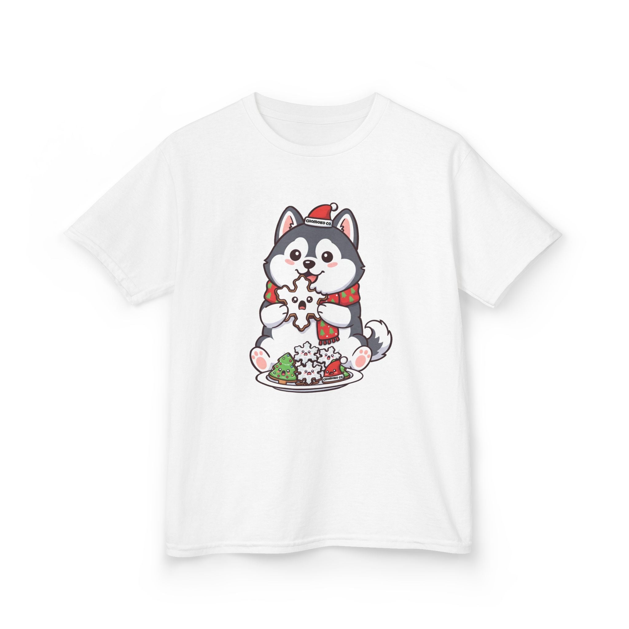 Koda eating Sugar cookies Kids Heavy Cotton™ Tee